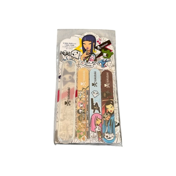 tokidoki Other - Tokidoki x Sephora Nail Files & Case Set Serie Due/Series 2 Rare Collectible NWT